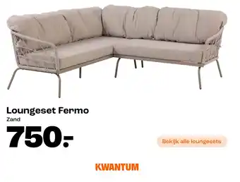 Kwantum Loungeset Fermo aanbieding