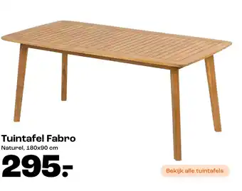 Kwantum Tuintafel Fabro aanbieding