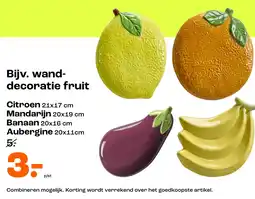 Kwantum Bijv. wand decoratie fruit aanbieding