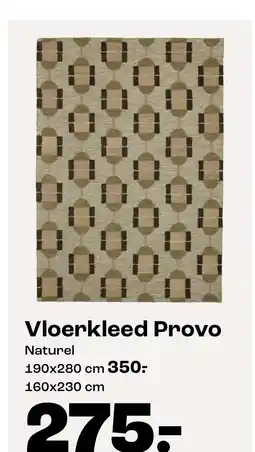 Kwantum Vloerkleed Provo aanbieding