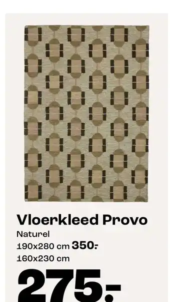 Kwantum Vloerkleed Provo aanbieding