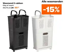 Kwantum Wasmand 3 vakken aanbieding