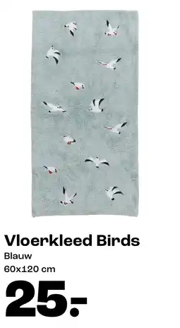 Kwantum Vloerkleed Birds aanbieding