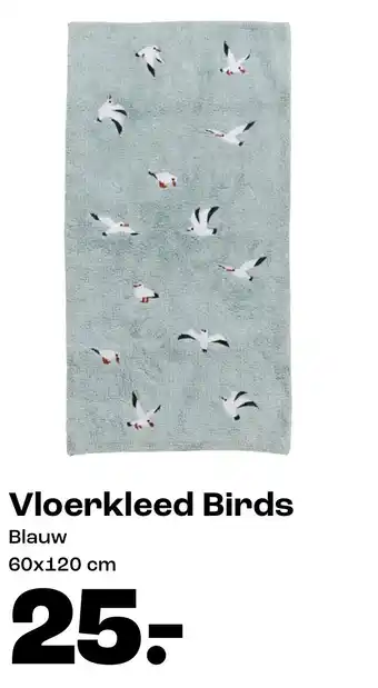 Kwantum Vloerkleed Birds aanbieding