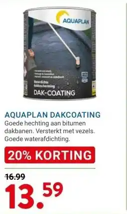 Kluswijs AQUAPLAN DAKCOATING aanbieding