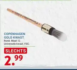 Kluswijs COPENHAGEN GOLD KWAST aanbieding