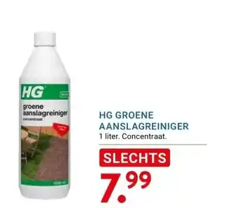 Kluswijs HG GROENE AANSLAGREINIGER aanbieding