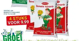 Kluswijs GROENE JAN BEMESTE TUINAARDE aanbieding