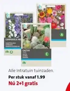 Intratuin Alle Intratuin tuinzaden. aanbieding