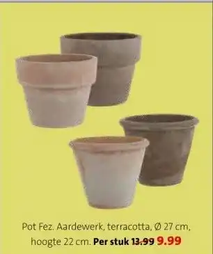 Intratuin Pot Fez. aanbieding