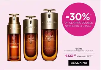 ICI Paris XL Clarins Bijvoorbeeld: Clarins Double Serum 75 ml aanbieding