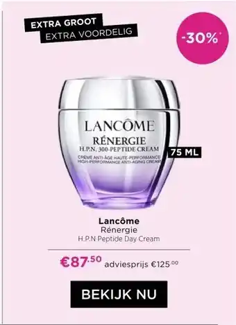 ICI Paris XL Lancôme Rénergie aanbieding