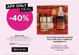 ICI Paris XL Estée lauder aanbieding