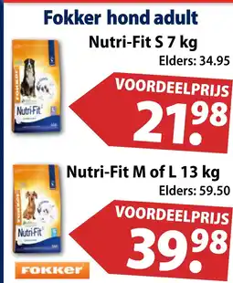 Huisdier Voordeelshop Fokker hond adult aanbieding