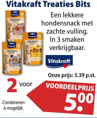 Huisdier Voordeelshop Vitakraft Treaties Bits aanbieding