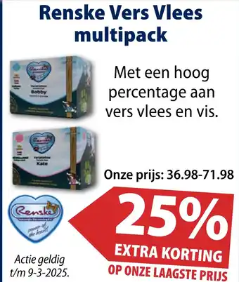 Huisdier Voordeelshop Renske Vers Vlees multipack aanbieding