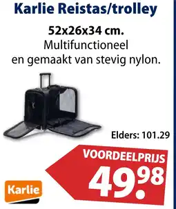 Huisdier Voordeelshop Karlie Reistas/trolley aanbieding