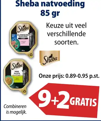 Huisdier Voordeelshop Sheba natvoeding 85 gr aanbieding