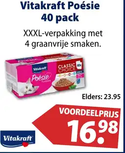 Huisdier Voordeelshop Vitakraft Poésie 40 pack aanbieding