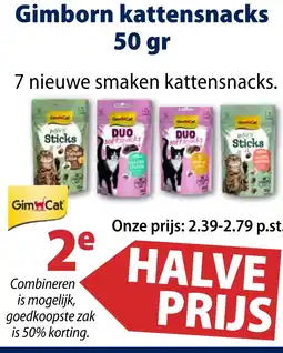 Huisdier Voordeelshop Gimborn kattensnacks aanbieding