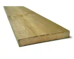 Hornbach Plank ruw PEFC groen geïmpregneerd 1,9 x 12,5 x 180 cm aanbieding