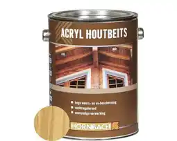 Hornbach HORNBACH Acryl houtbeits grenenoptiek 6 l aanbieding