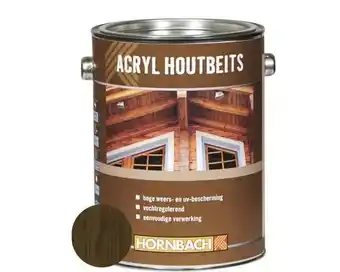 Hornbach HORNBACH Acryl houtbeits notenoptiek 6 l aanbieding