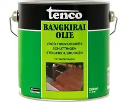 Hornbach TENCO Bangkirai olie transparant 2,75 l aanbieding