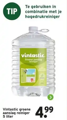 GAMMA Vintastic groene aanslag reiniger 5 liter aanbieding