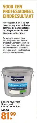 GAMMA VOOR EEN PROFESSIONEEL EINDRESULTAAT aanbieding