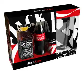 Gall & Gall Jack Daniel's Cadeaupakket met Coca Cola 35CL Whisky aanbieding