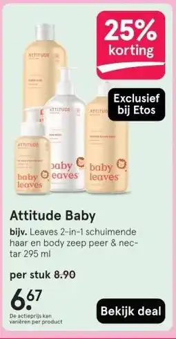 Etos Attitude Baby aanbieding