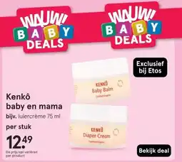 Etos Kenkô baby en mama aanbieding