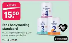 Etos Etos babyvoeding standaard aanbieding