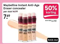 Etos Maybelline Instant Anti-AgeEraser concealer aanbieding