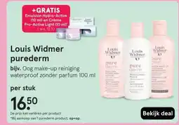 Etos Louis Widmer purederm aanbieding