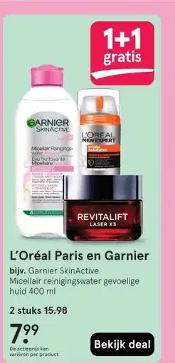 Etos L'Oréal Paris en Garnier aanbieding