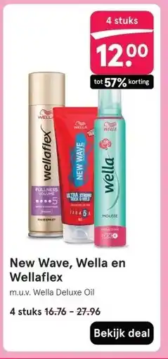 Etos New Wave, Wella en Wellaflex aanbieding