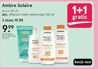 Etos Ambre Solaire aanbieding