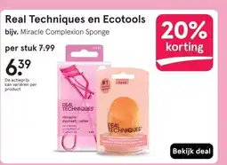 Etos Real Techniques en Ecotools aanbieding