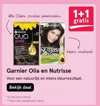 Etos Garnier Olia en Nutrisse aanbieding