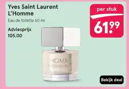 Etos Yves Saint Laurent L'Homme aanbieding