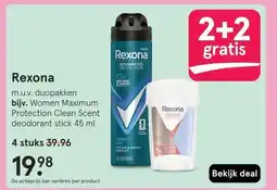 Etos Rexona aanbieding