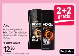 Etos Axe aanbieding