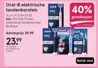 Etos Oral-B elektrische tandenborstels aanbieding