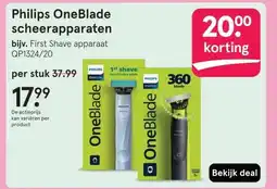 Etos Philips OneBlade scheerapparaten aanbieding