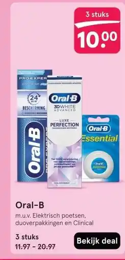 Etos Oral-B aanbieding