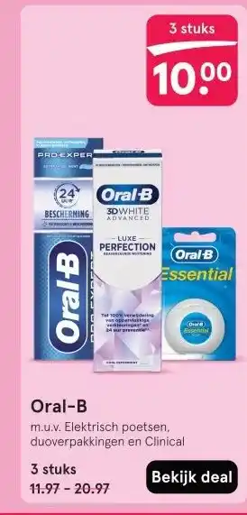 Etos Oral-B aanbieding