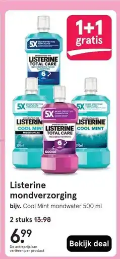 Etos Listerine mondverzorging aanbieding