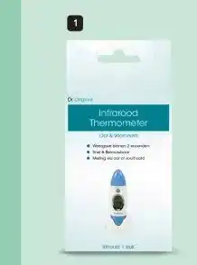 Etos Dr. Original Infrarood oor en voorhoofdthermometer aanbieding